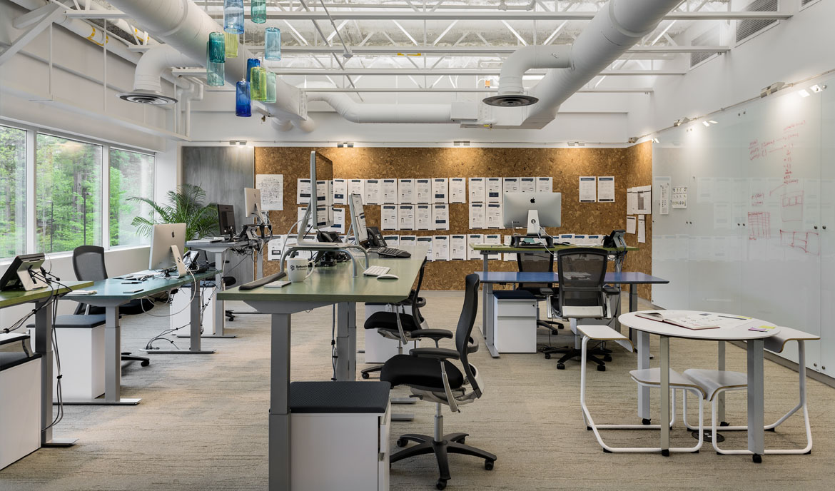 Bottomline Technologies office, design by TMS Architects