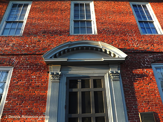Architecturally unique, the 1716 Warner House on Daniel Street is the earliest urban brick house in northern New England. The nonprofit museum will celebrate the 300th anniversary of the colonial mansion in 2016. (J. Dennis Robinson photo).